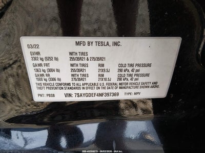 TESLA MODEL Y