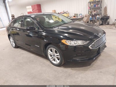 3FA6P0UU1JR123011 FORD FUSION HYBRID Photo 1