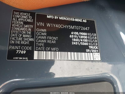 MERCEDES-BENZ SPRINTER 2500