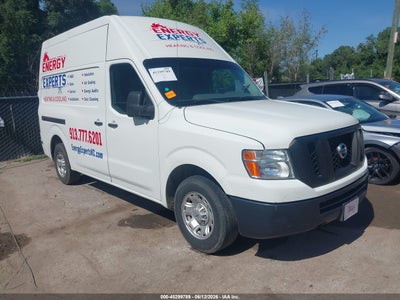 2019 Nissan Nv Cargo Nv2500 Hd