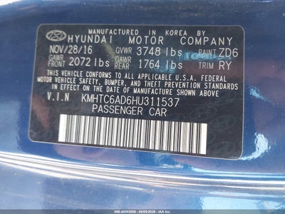 HYUNDAI VELOSTER