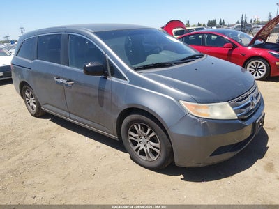 2012 Honda Odyssey 3.5 Ex grey Lot 111045309754 Vin 5FNRL5H4XCB106898