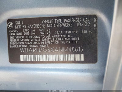 2010 BMW 328I