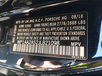 2018 PORSCHE MACAN 9
