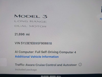 2025 TESLA MODEL 3 15