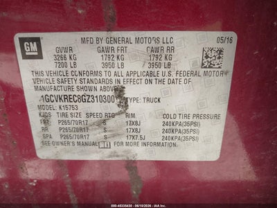 CHEVROLET SILVERADO 1500