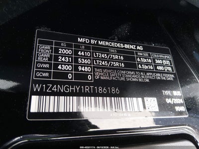 MERCEDES-BENZ SPRINTER 2500
