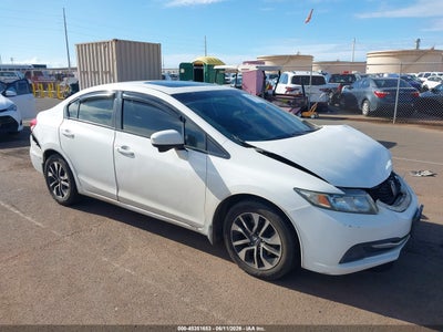 2015 Honda Civic Ex — VIN 2HGFB2F89FH529126 salvage auction