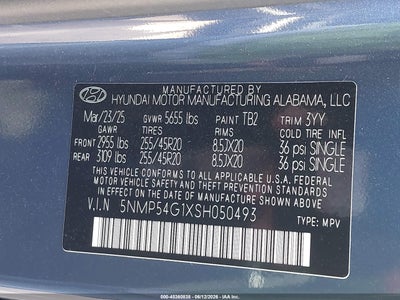 HYUNDAI SANTA FE HYBRID