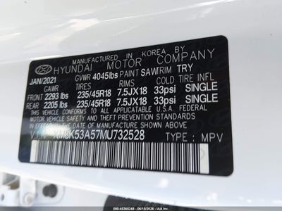 2021 HYUNDAI KONA 9