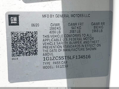 2020 CHEVROLET MALIBU 9