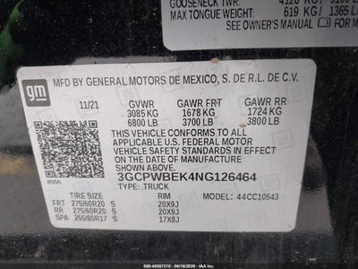 CHEVROLET SILVERADO 1500 LTD