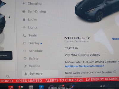2025 TESLA MODEL Y 7