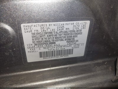 2016 NISSAN VERSA NOTE 9