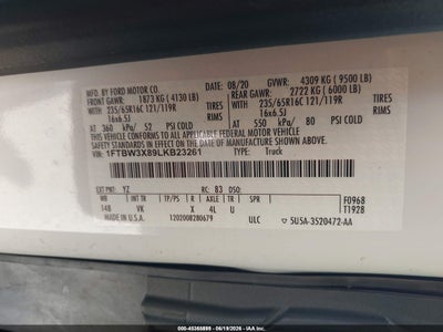 2020 FORD TRANSIT-350 CARGO VAN 9