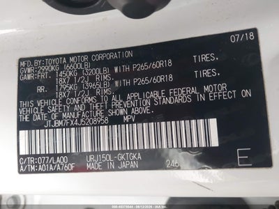 2018 LEXUS GX 460 9