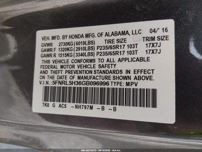 HONDA ODYSSEY