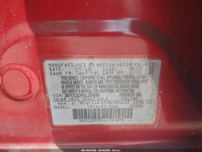 NISSAN VERSA NOTE