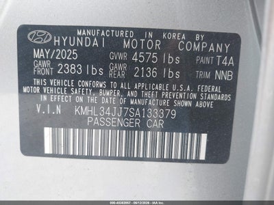 HYUNDAI SONATA HYBRID