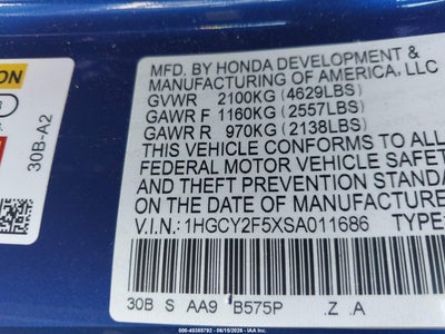 HONDA ACCORD HYBRID