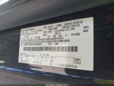2019 FORD TRANSIT-150 9