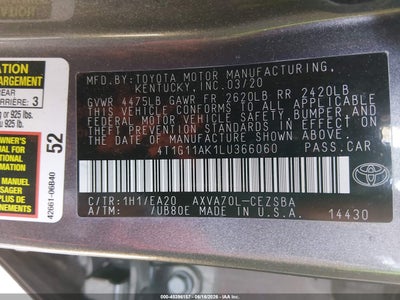 TOYOTA CAMRY