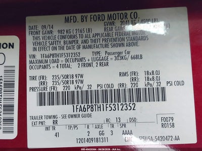 FORD MUSTANG