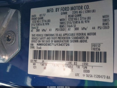 2018 FORD TRANSIT CONNECT 9