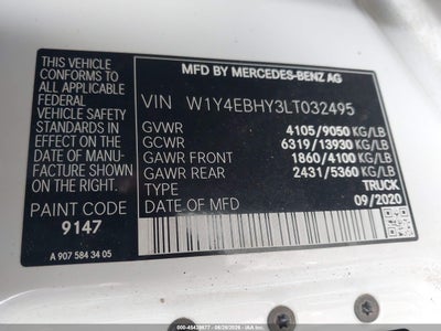 MERCEDES-BENZ SPRINTER 2500