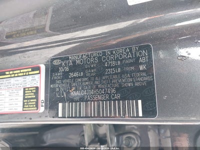 KIA CADENZA