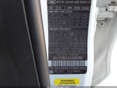 LAND ROVER DISCOVERY SPORT