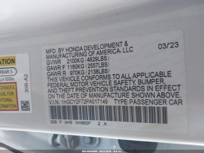 HONDA ACCORD HYBRID