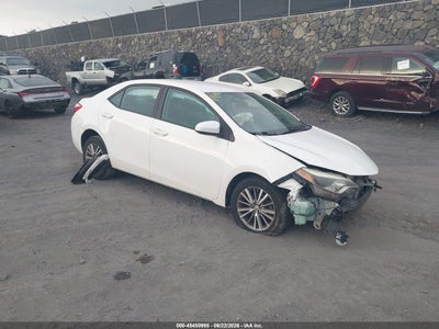 2014 Toyota Corolla Le/Le Plus/Le Premium — VIN 5YFBURHE0EP133906 salvage auction
