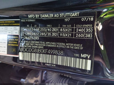 2019 MERCEDES-BENZ AMG GLC 63 9