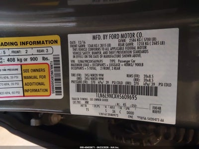 LINCOLN CONTINENTAL