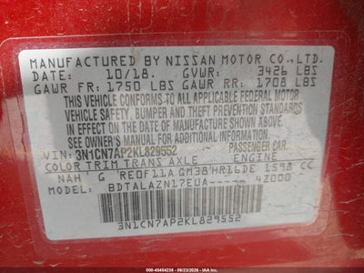 NISSAN VERSA