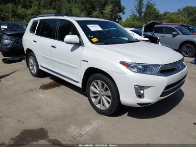 2013 TOYOTA HIGHLANDER HYBRID LIMITED V6