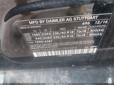 2017 MERCEDES-BENZ GLA 250 9