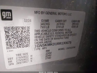 CHEVROLET TAHOE