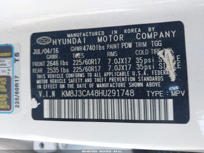 2017 HYUNDAI TUCSON SE