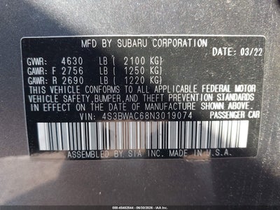 SUBARU LEGACY