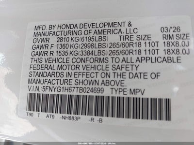 HONDA PILOT