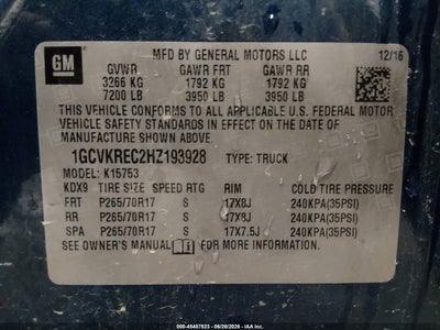 CHEVROLET SILVERADO 1500