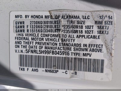 HONDA ODYSSEY