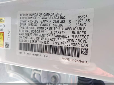 HONDA CIVIC HYBRID