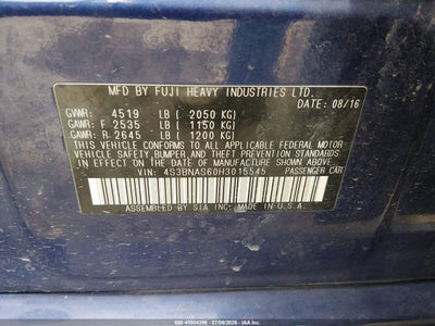 SUBARU LEGACY