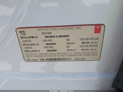 TESLA MODEL X