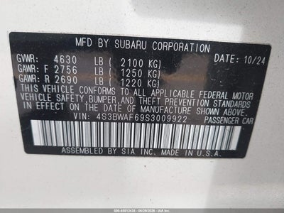 SUBARU LEGACY