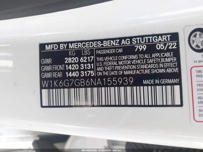 MERCEDES-BENZ S 580