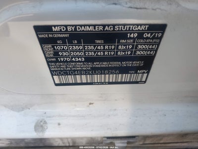 2019 MERCEDES-BENZ GLA 250 9